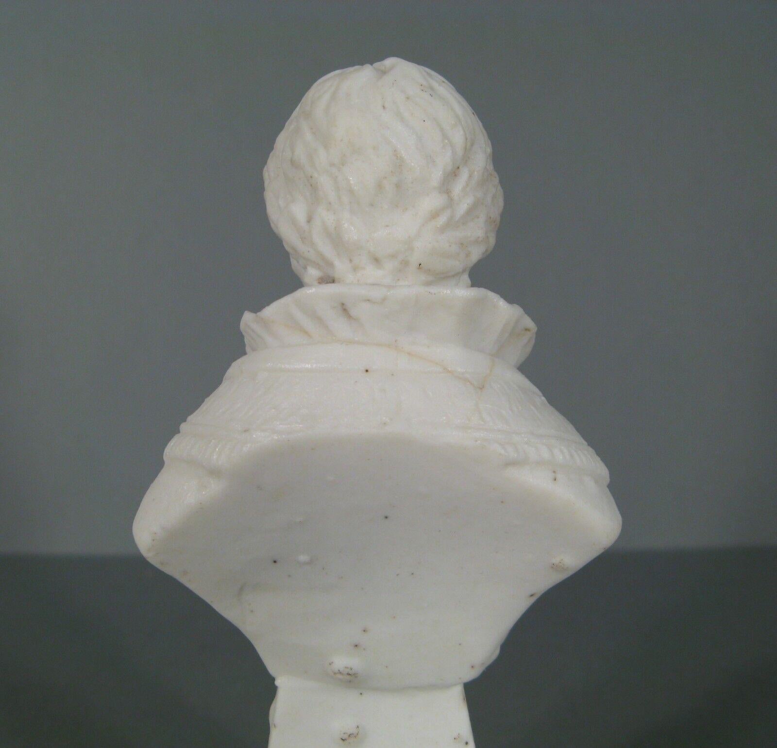 Antique Porcelain Bust of Emperor Napoleon I with Imperial Eagle -1Y95 2