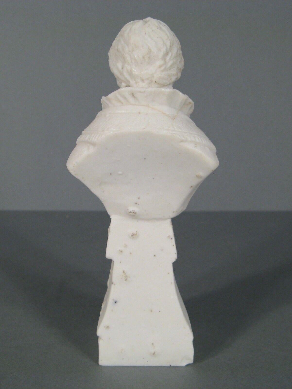 Antique Porcelain Bust of Emperor Napoleon I with Imperial Eagle -1Y95 3