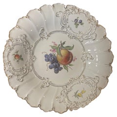Antique Porcelain Cabinet Bowl by Meissen