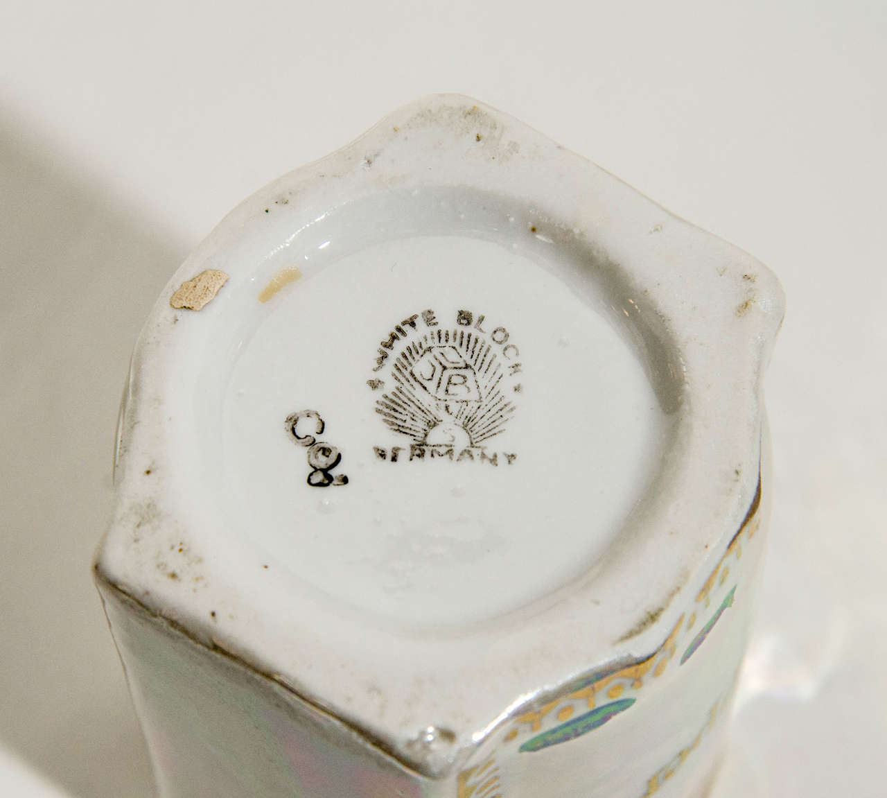 Set de 12 pots de conservation et d'épices en porcelaine antique, Allemagne circa 1900 en vente 1