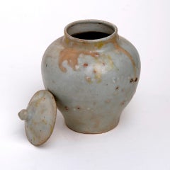 Antique Porcelain Chinese Jar with Lid