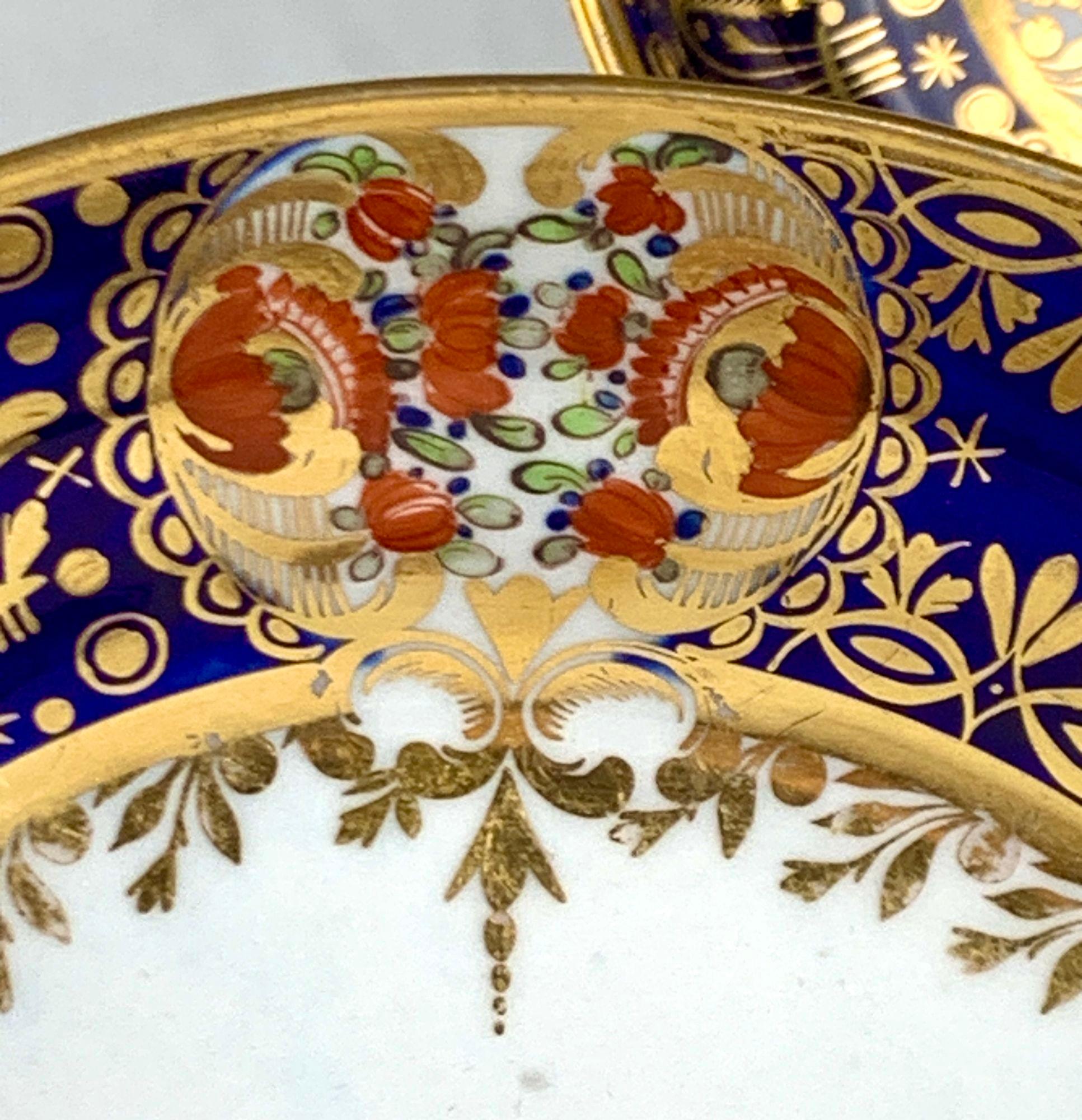 Mario Buatta Cabinet Set Five Imari Pattern Hand Painted Worcester Dishes C-1810 2