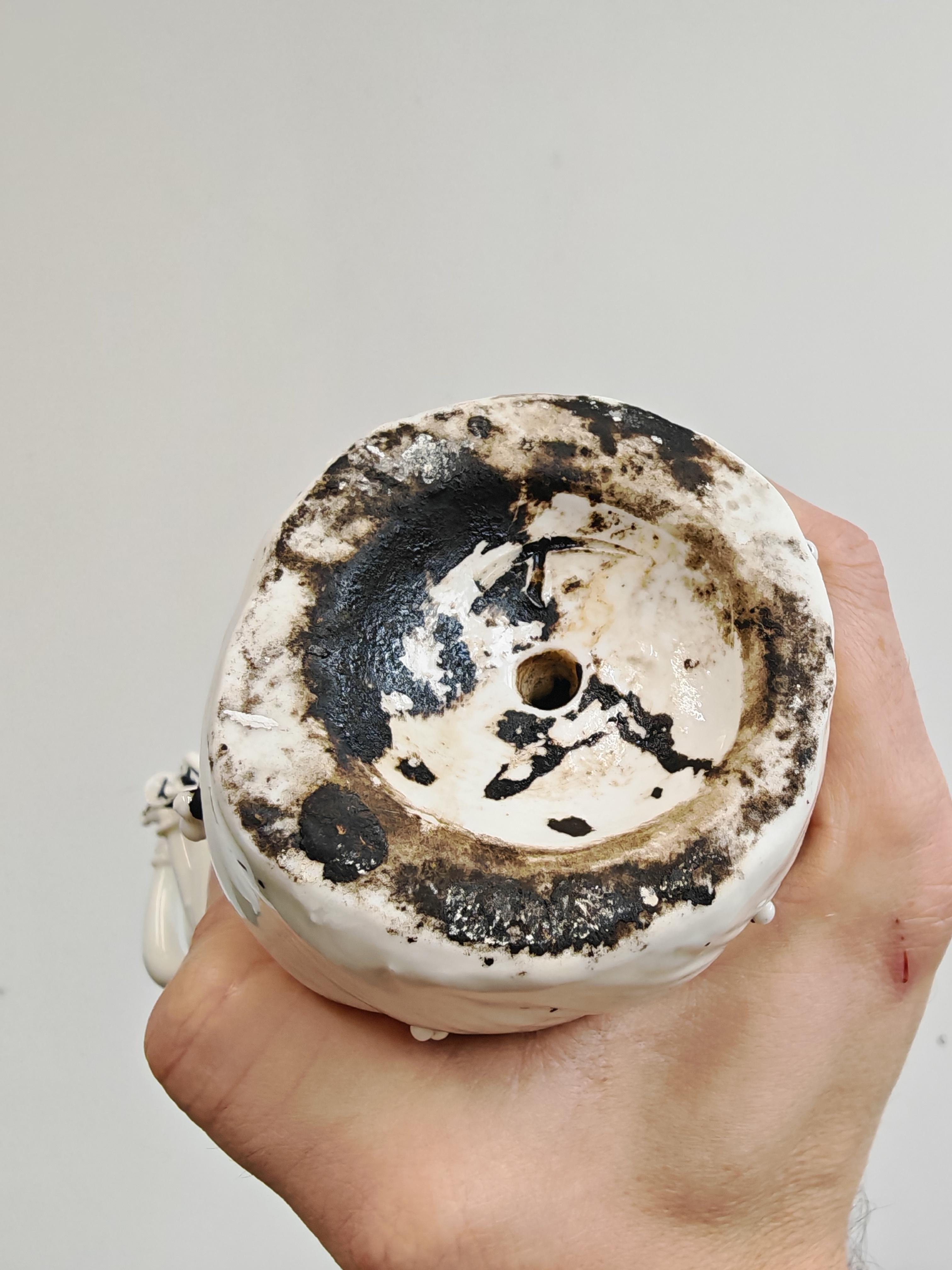 Antike Porzellanfigur von Guanyin, China 19. Jahrhundert im Angebot 10