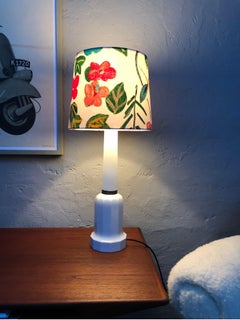 Antique Porcelain Heiberg Table Lamp by Bing and Grøndahl of Copenhagen