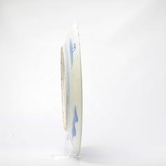 Antique Porcelain Japanese Large Charger Crane Japanesse Plate, 19/20th Century