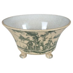 Jardinière ancienne en porcelaine, bol, G&C Interiors Danemark, Circa 1900, Asian Art