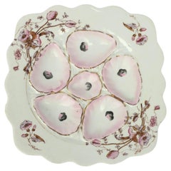 Used Porcelain Oyster Plate Austria 