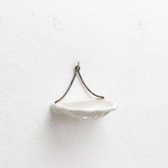 Antike Seifenschale aus Porzellan, um 1940