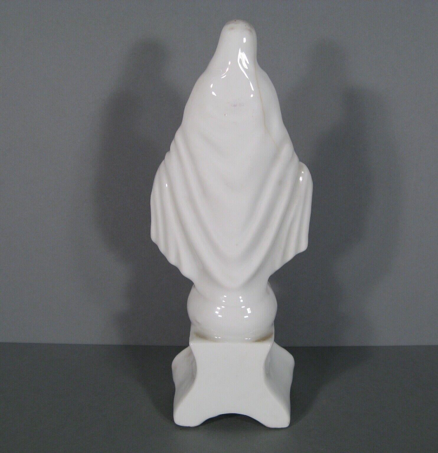 19th Century Antique Porcelain Statue of the Virgin Mary from Paris 19th century - 1Y123