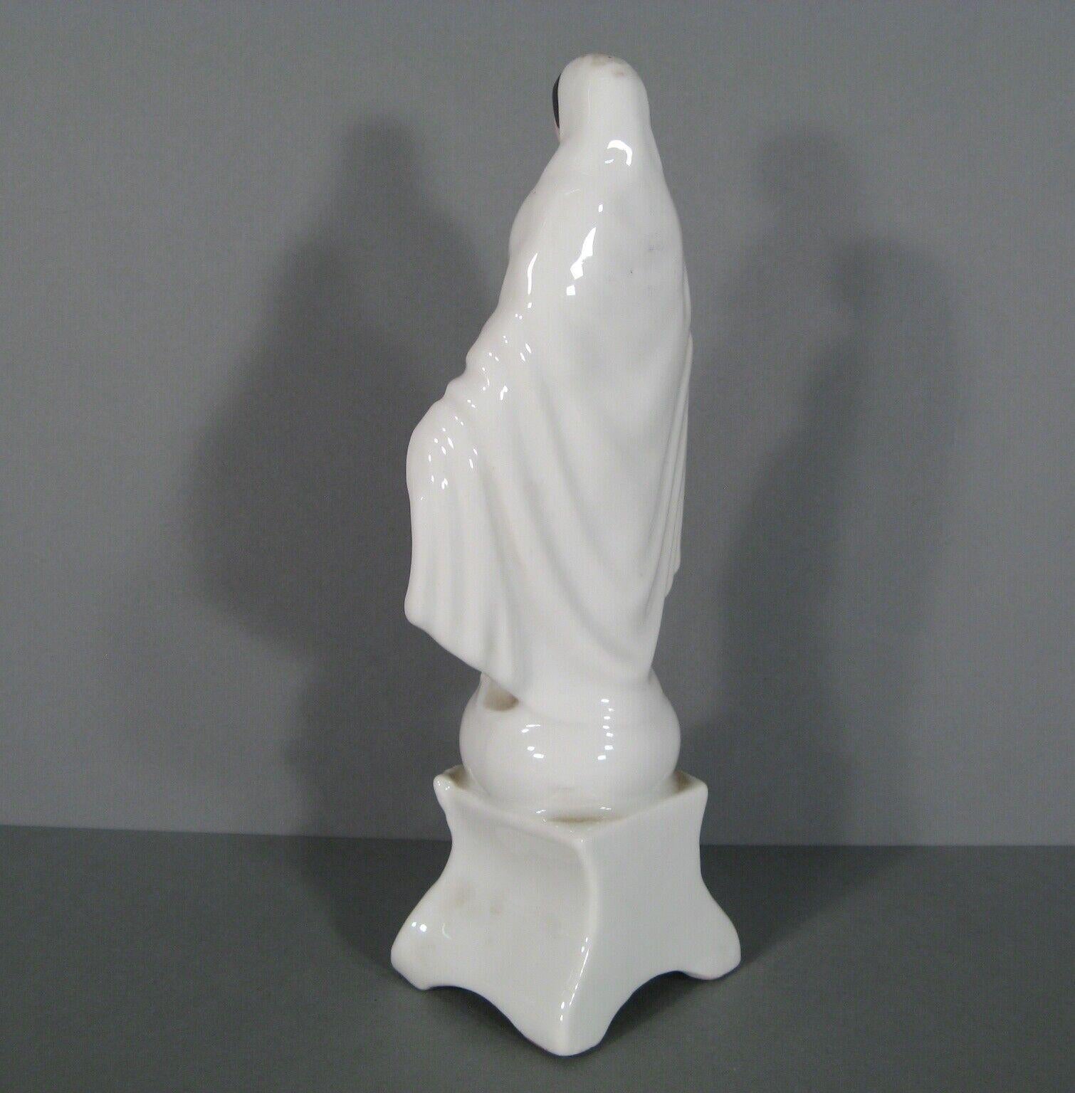 Antique Porcelain Statue of the Virgin Mary from Paris 19th century - 1Y123 1