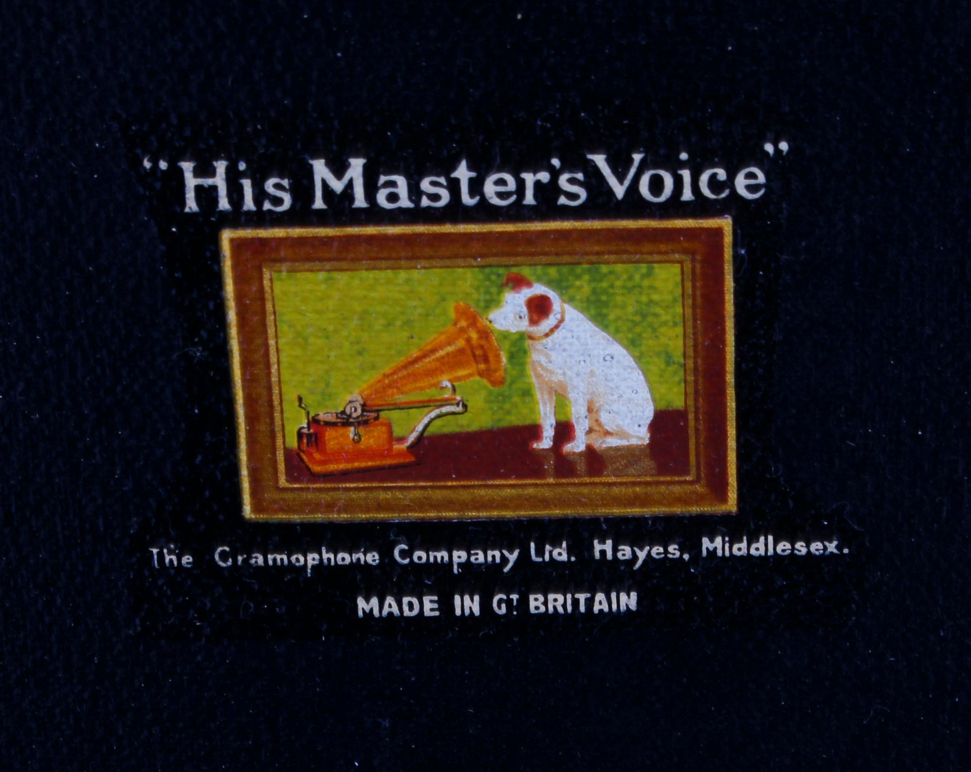 hmv portable gramophone