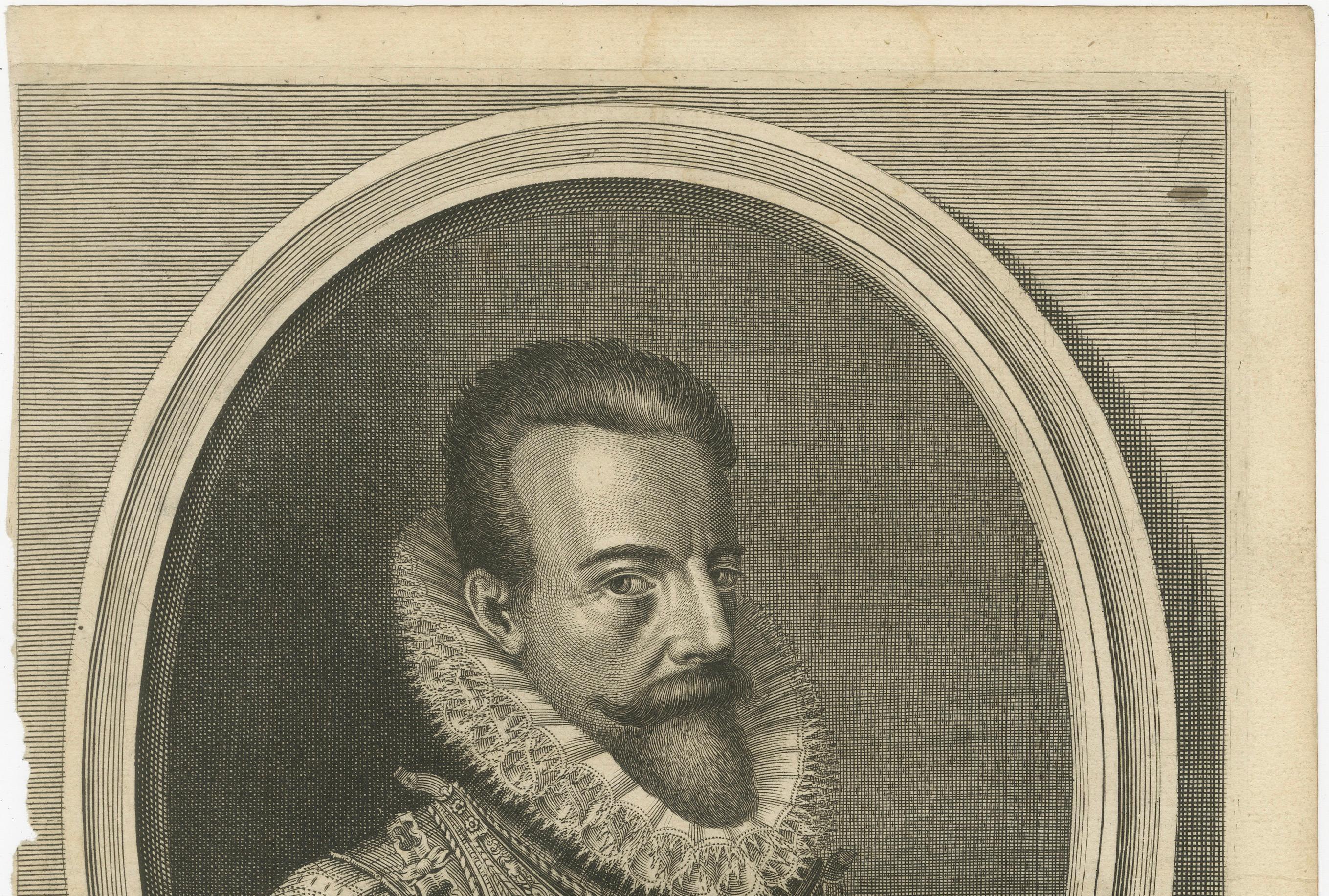 Néerlandais Portrait ancien Alexander Antiques - Gouverneur des Pays-Bas espagnols, c. 1750 en vente