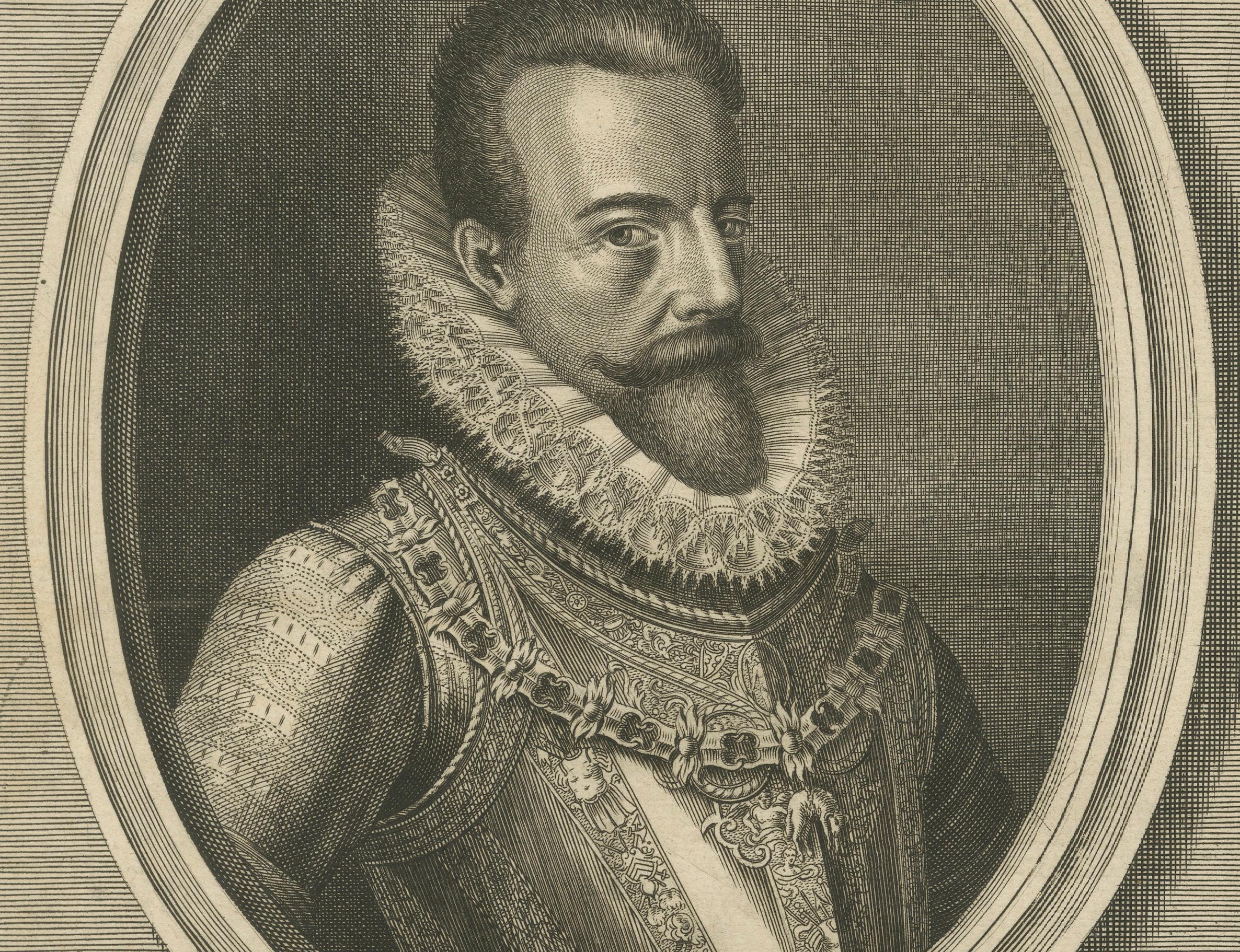 XVIIIe siècle Portrait ancien Alexander Antiques - Gouverneur des Pays-Bas espagnols, c. 1750 en vente