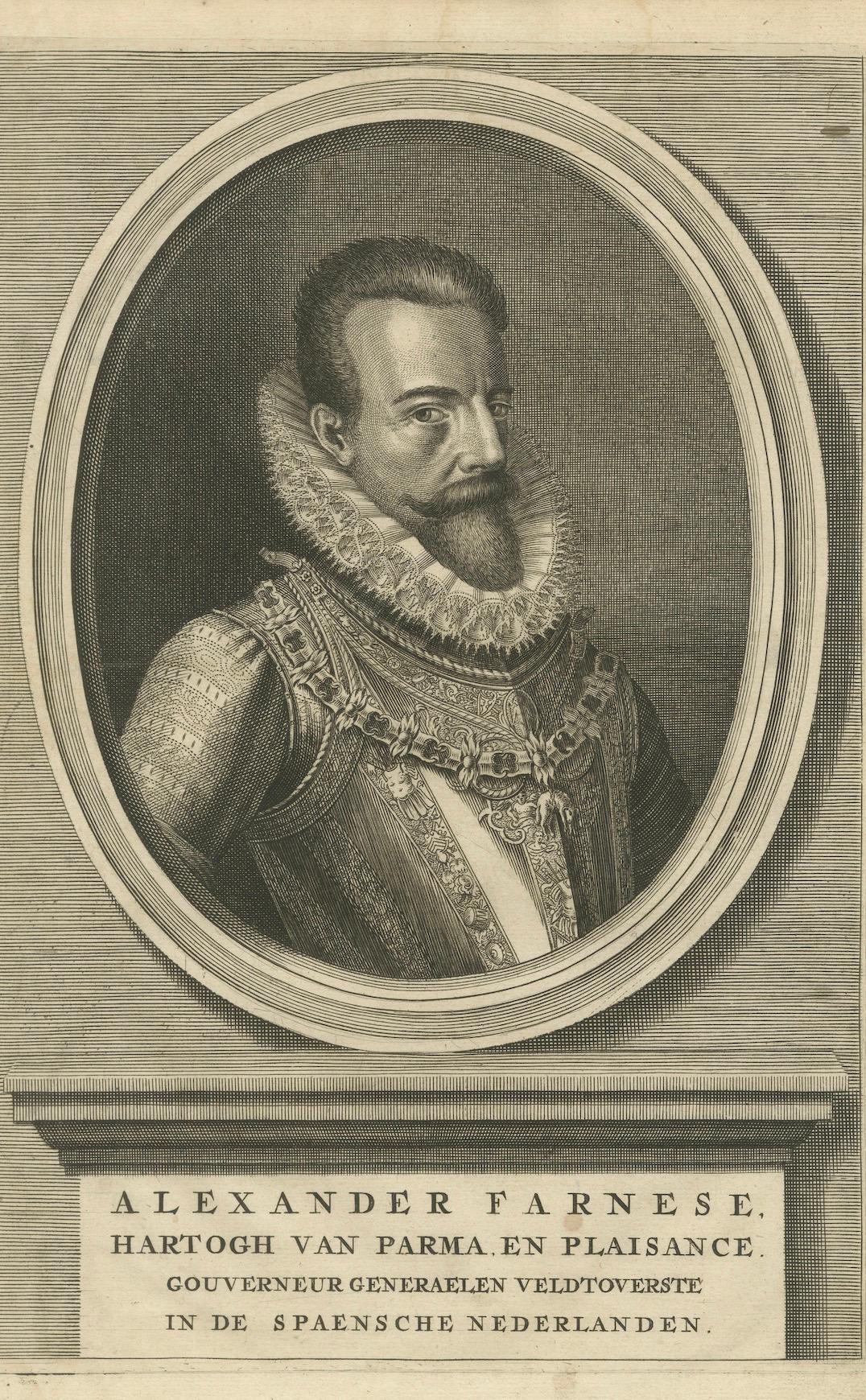 Portrait ancien Alexander Antiques - Gouverneur des Pays-Bas espagnols, c. 1750 en vente 2