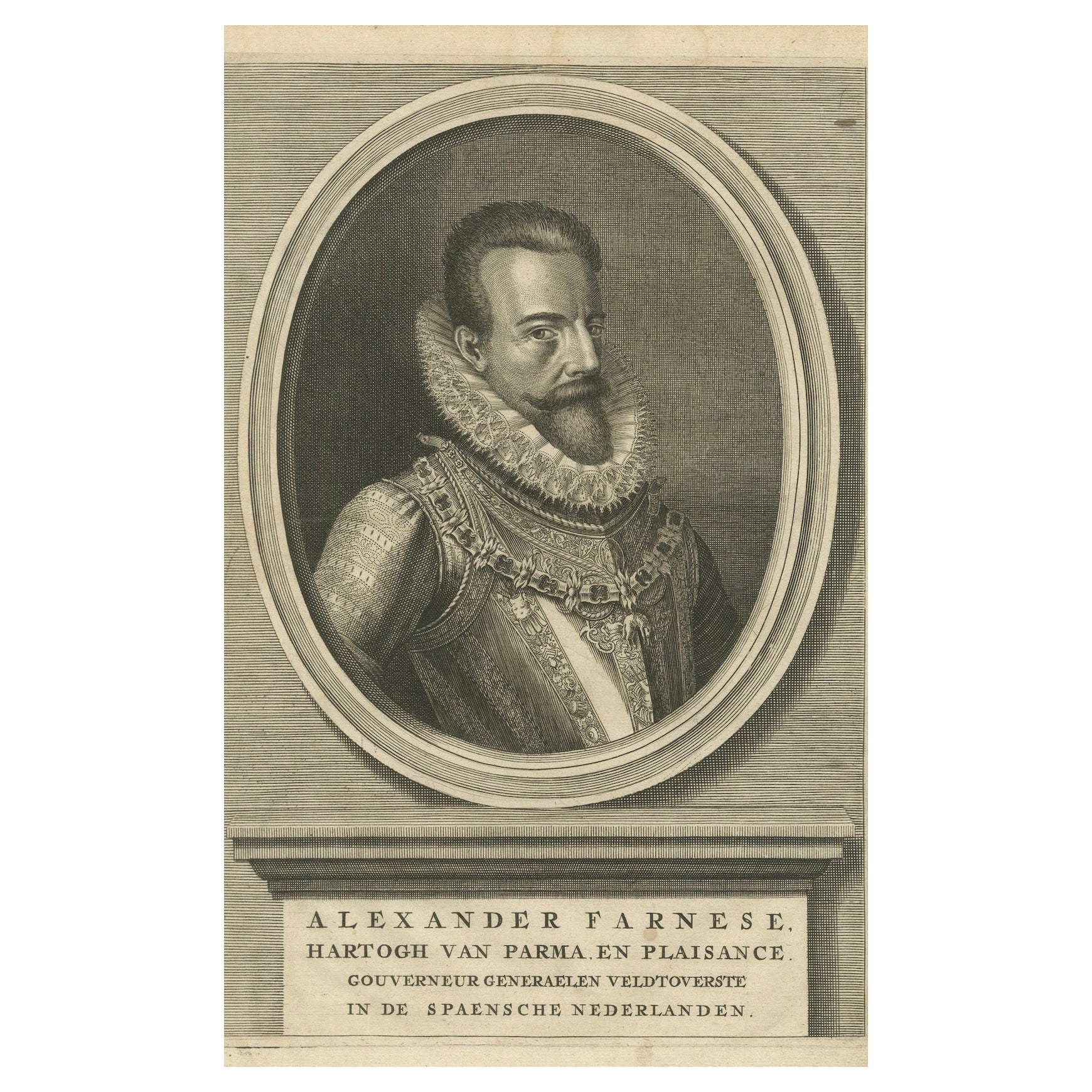 Portrait ancien Alexander Antiques - Gouverneur des Pays-Bas espagnols, c. 1750 en vente