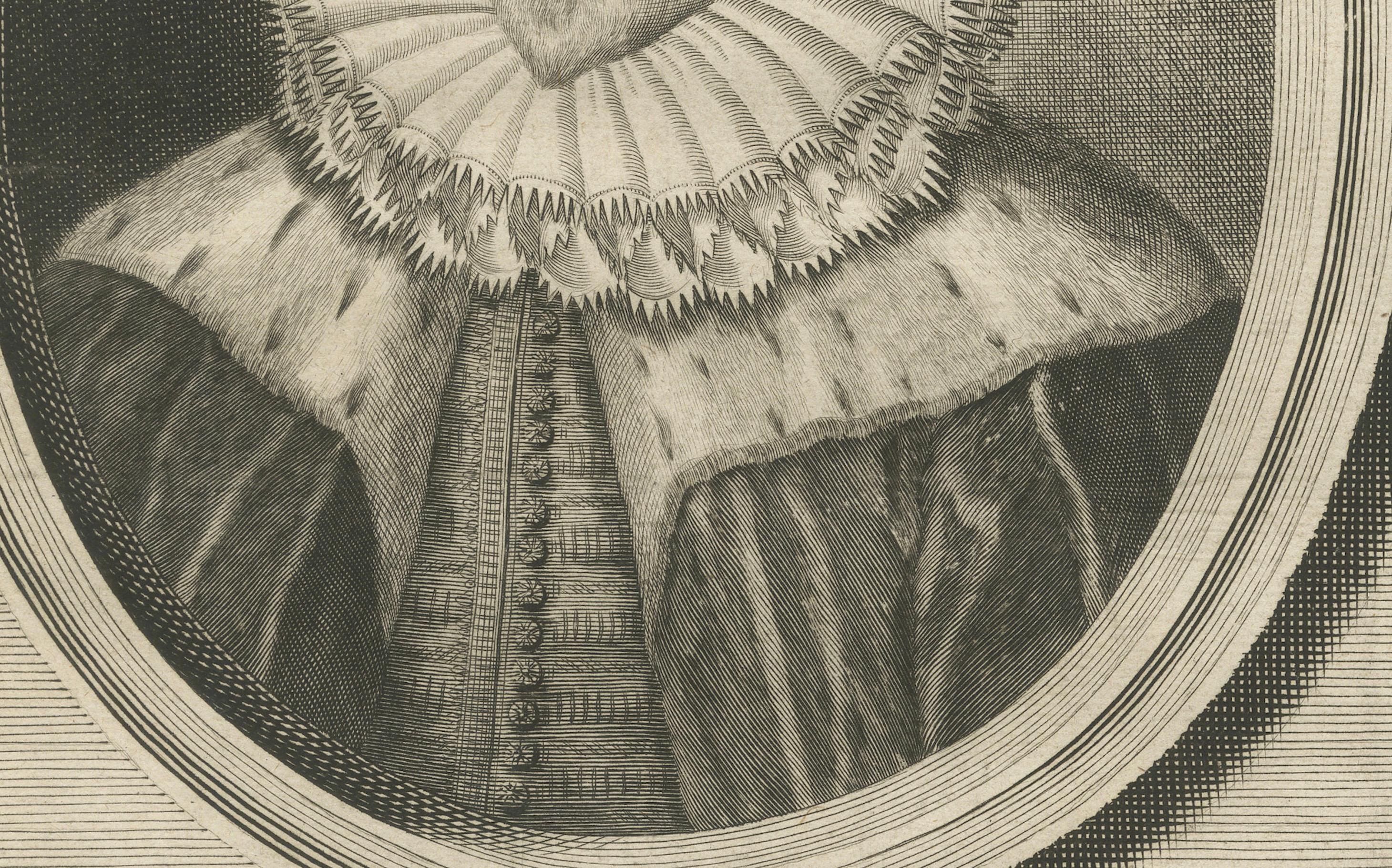 Néerlandais Portrait ancien de François de Valois - Duc d'Anjou et de Brabant, 17e siècle en vente