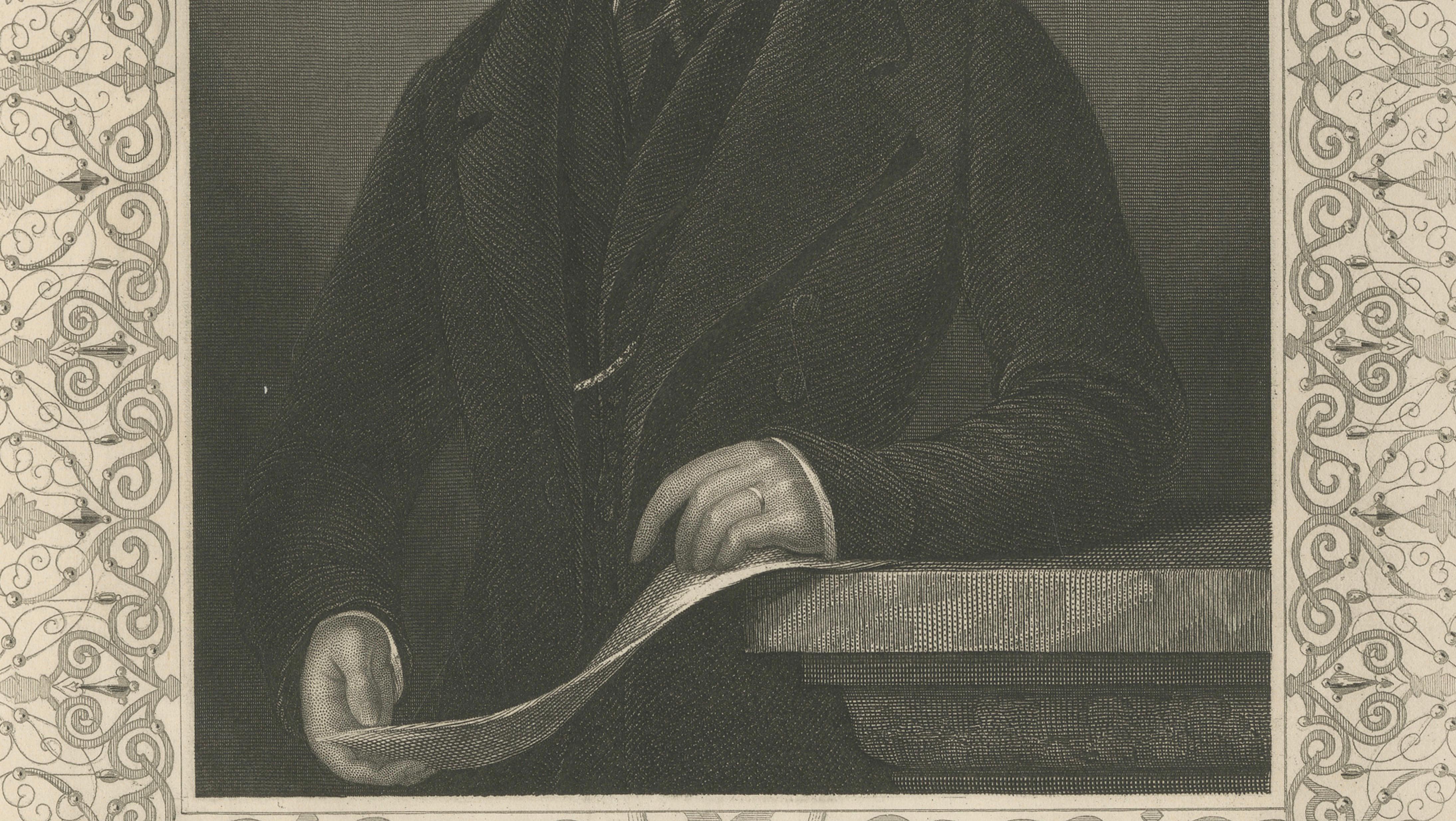 Antique Portrait Lord John Russell – British Prime Minister Engraving c.1850