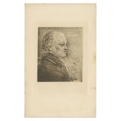 Antique Portrait of a Man, circa 1880
