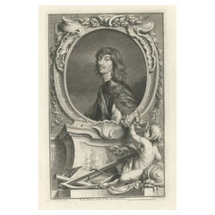 Antikes Porträt von Algernon Percy, 10. Earl of Northumberland, 4. Baron Percy