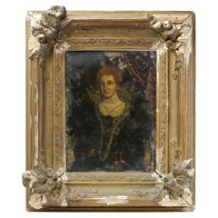 Portrait ancien d'Anne de Danemark, attribué à un suiveur de Paul van Somers