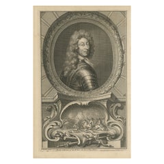 Antikes Porträt von Friedrich Herman, 1. Herzog von Schomberg