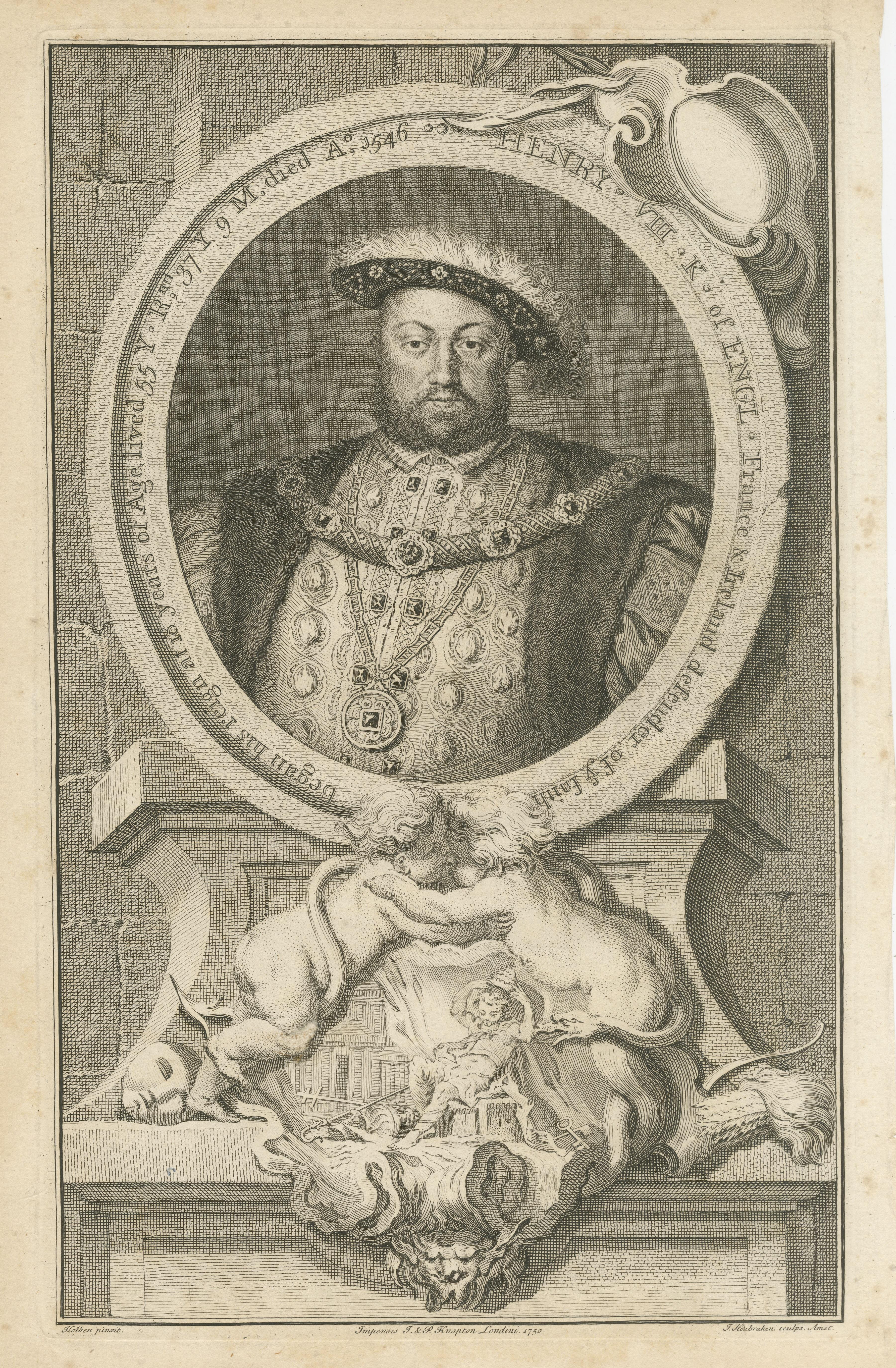 portrait of king henry viii