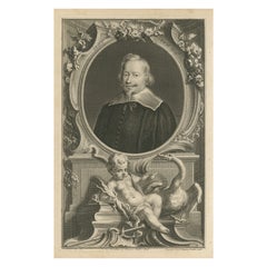 Ritratto antico di John Pym, politico inglese