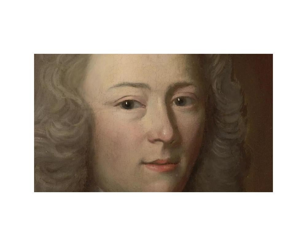 Unknown Antique Portrait of Judge William Smith, Gustavus Hesselius
