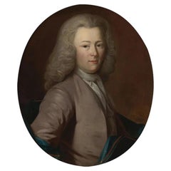 Portrait ancien du juge William Smith, Gustavus Hesselius
