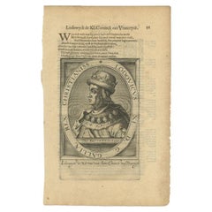 Ritratto antico di Luigi XI di Francia di Janszoon, 1615
