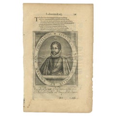 Ritratto antico di Luigi XIII di Francia di Janszoon, 1615