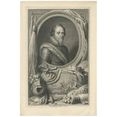 Antikes Porträt von Maurice, Prince von Oranien