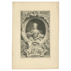 Ritratto antico della Principessa Carolina, Principessa di Orange-Nassau e Weilburg