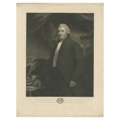 Antique Portrait of Robert Blair of Avontoun by Heath '1813'