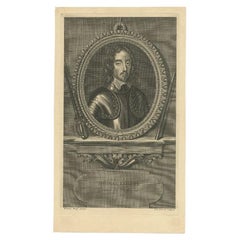 Antique Portrait of Thomas Fairfax, 1697