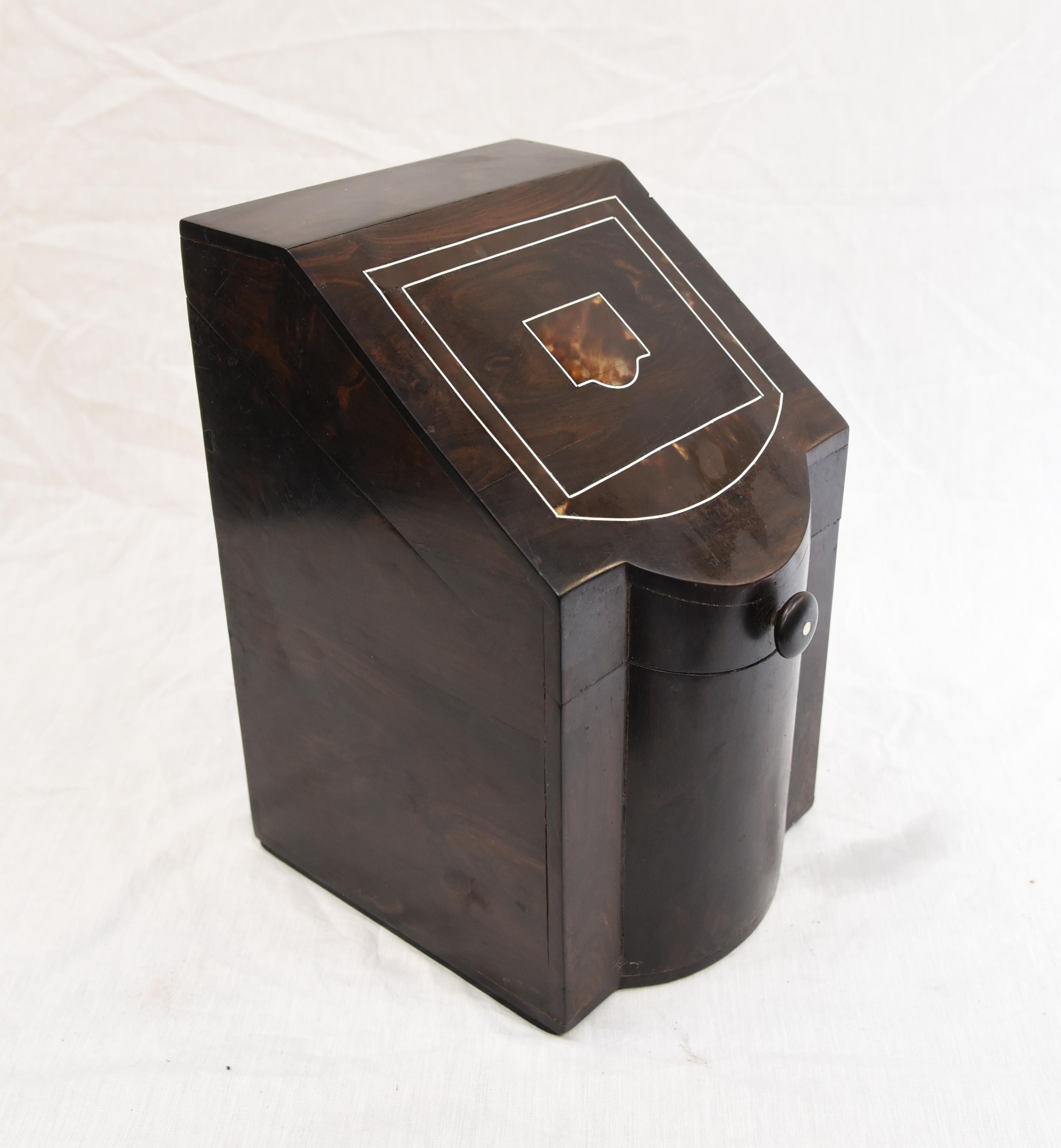 Fin du XIXe siècle Ancienne boîte à couverts portugaise Coromandel 1880 en vente