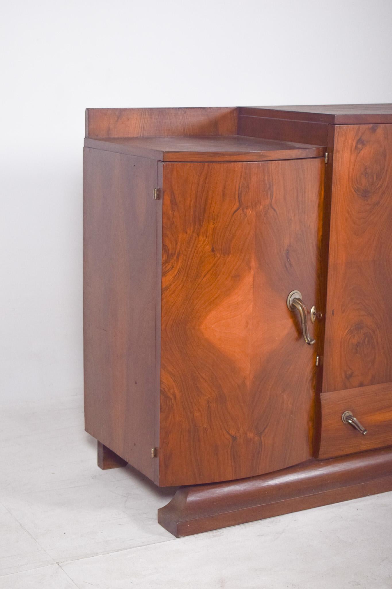 Art déco Buffet ancien portugais Art Deco. en vente
