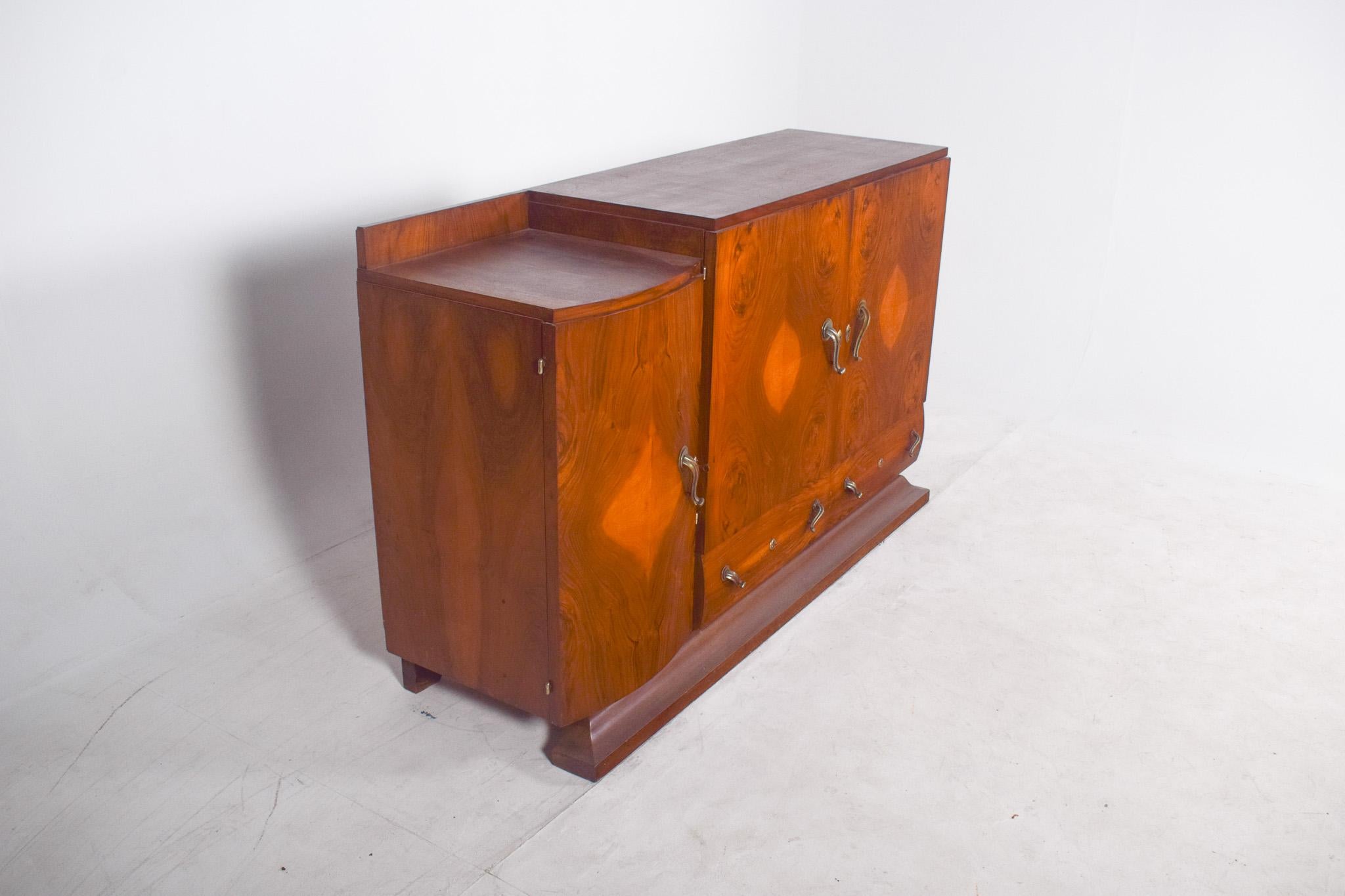 Buffet ancien portugais Art Deco. État moyen - En vente à Lisboa, Lisboa