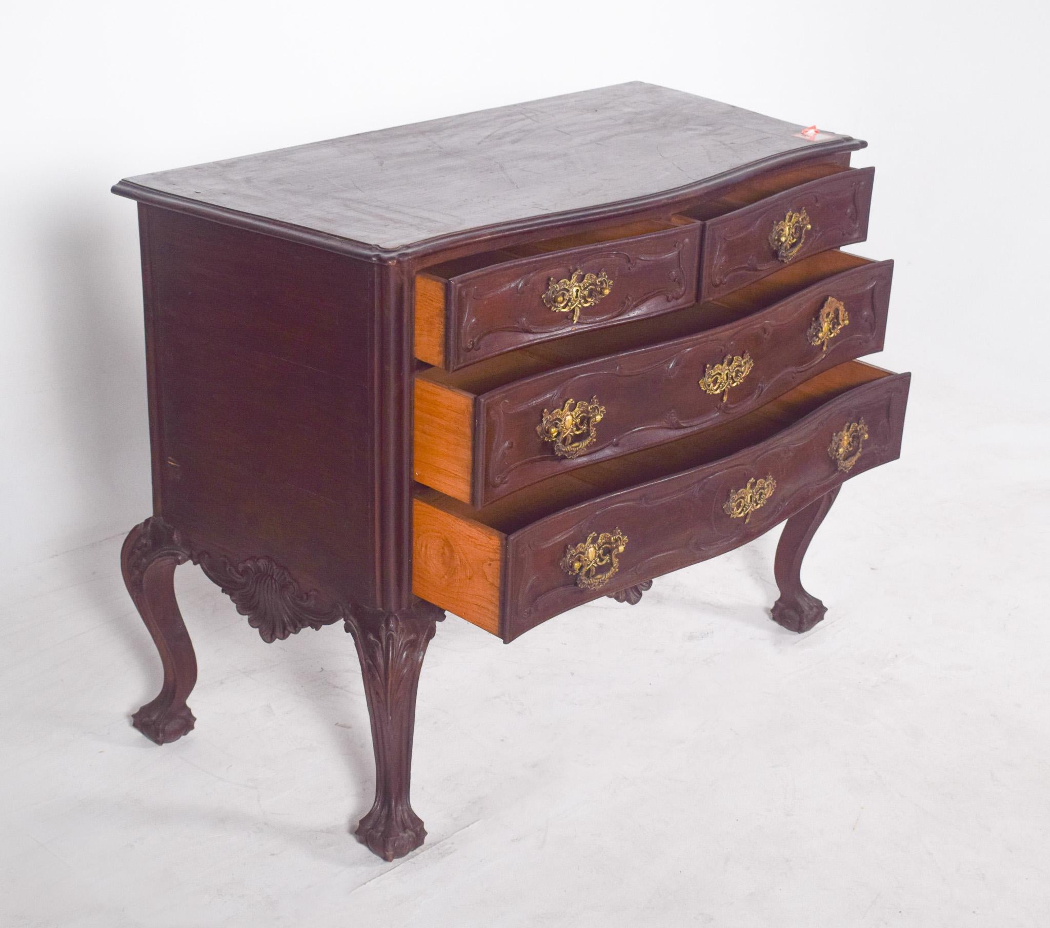 Antique Portuguese D. José-Style Half Chest of Drawers For Sale 3