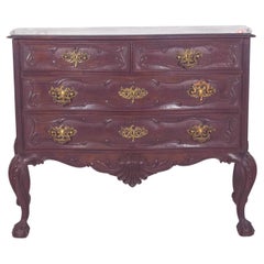 Antique Portuguese D. José-Style Half Chest of Drawers