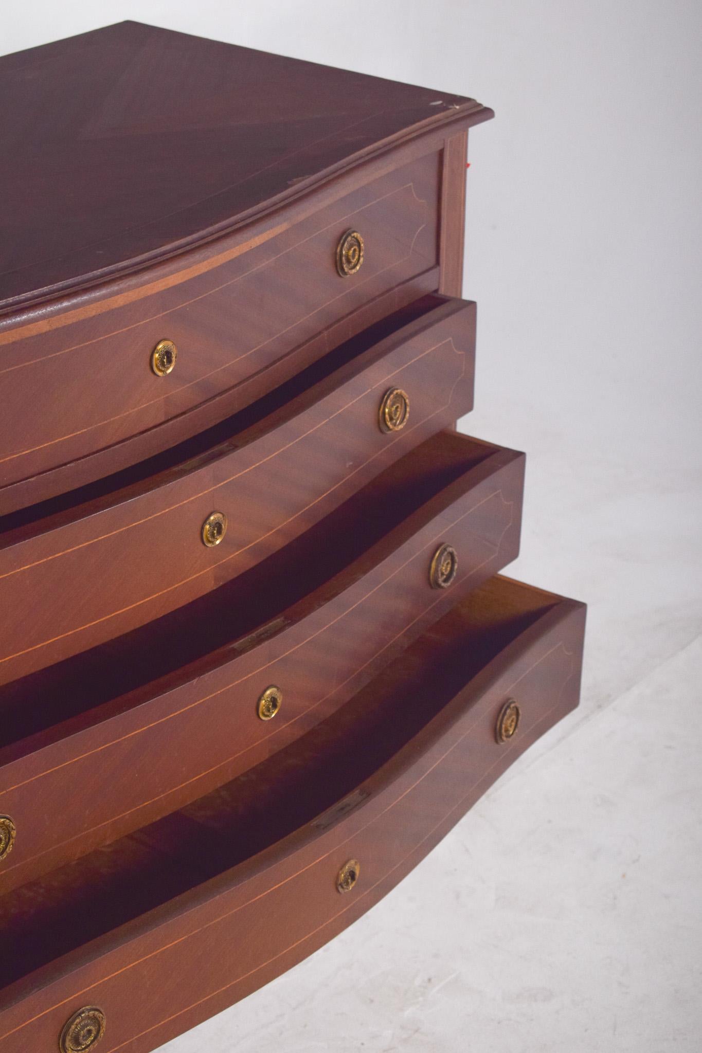 Antique Portuguese D. Maria-Style Chest of Drawers For Sale 4