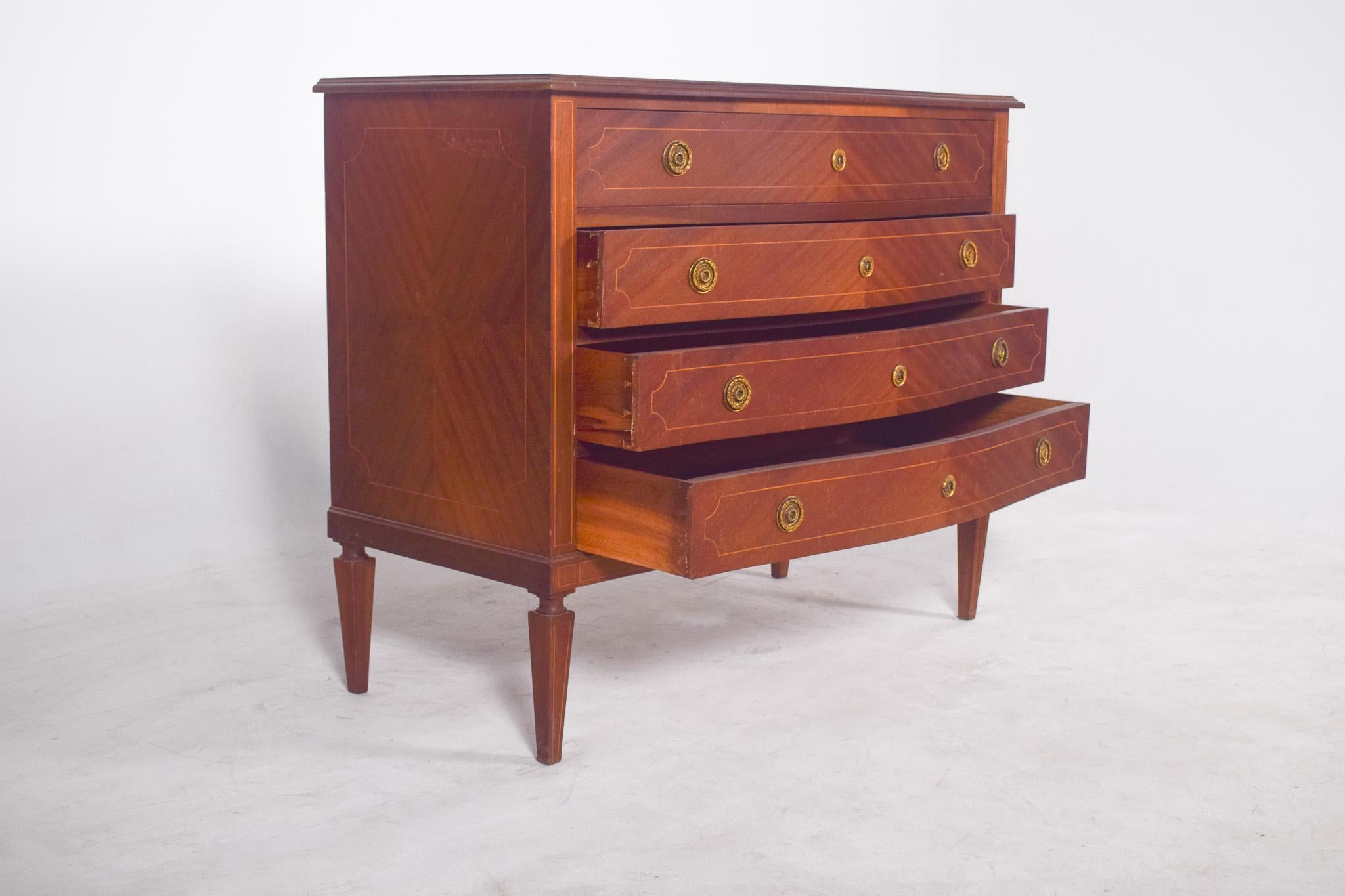 Antique Portuguese D. Maria-Style Chest of Drawers For Sale 5