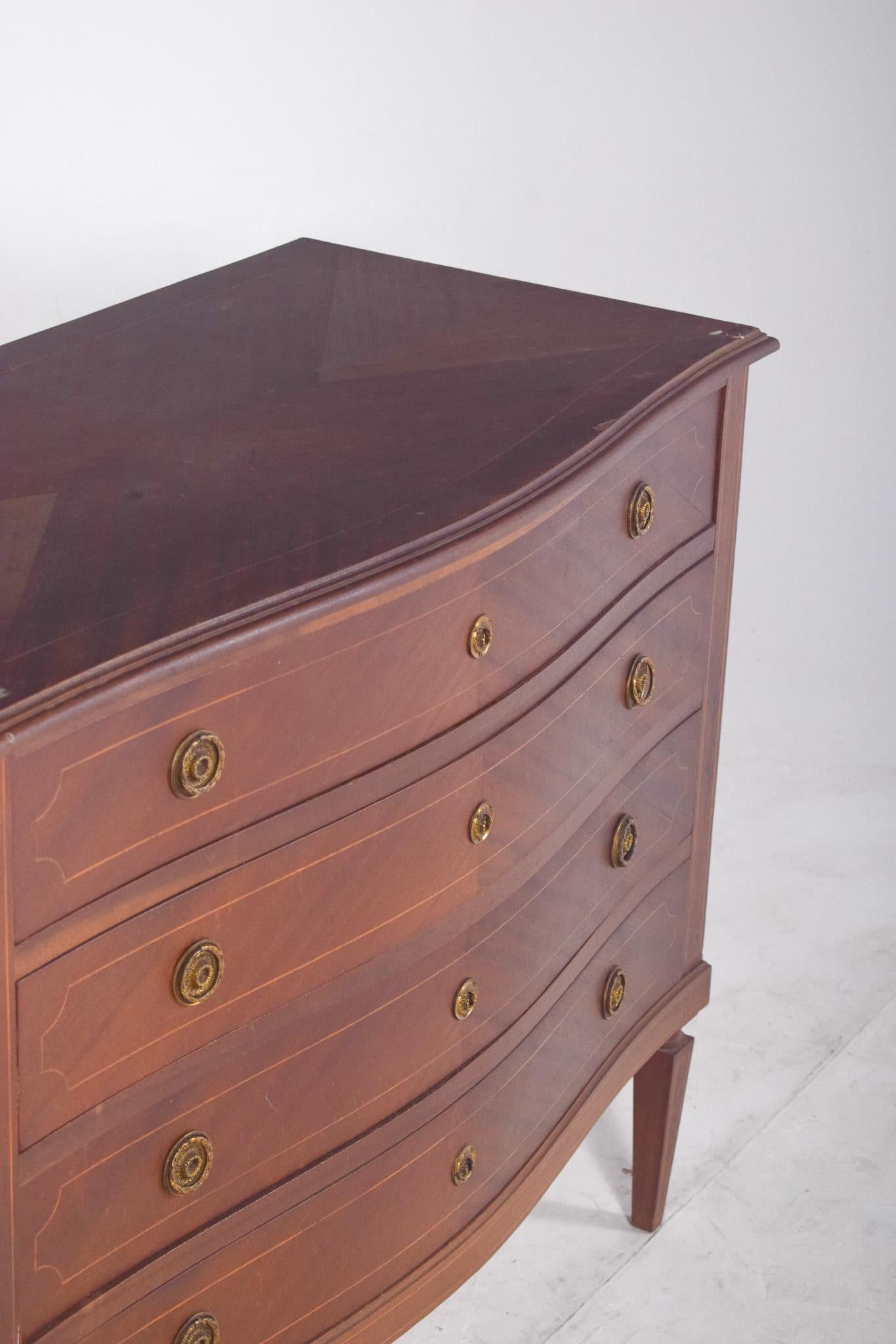 Antique Portuguese D. Maria-Style Chest of Drawers For Sale 3