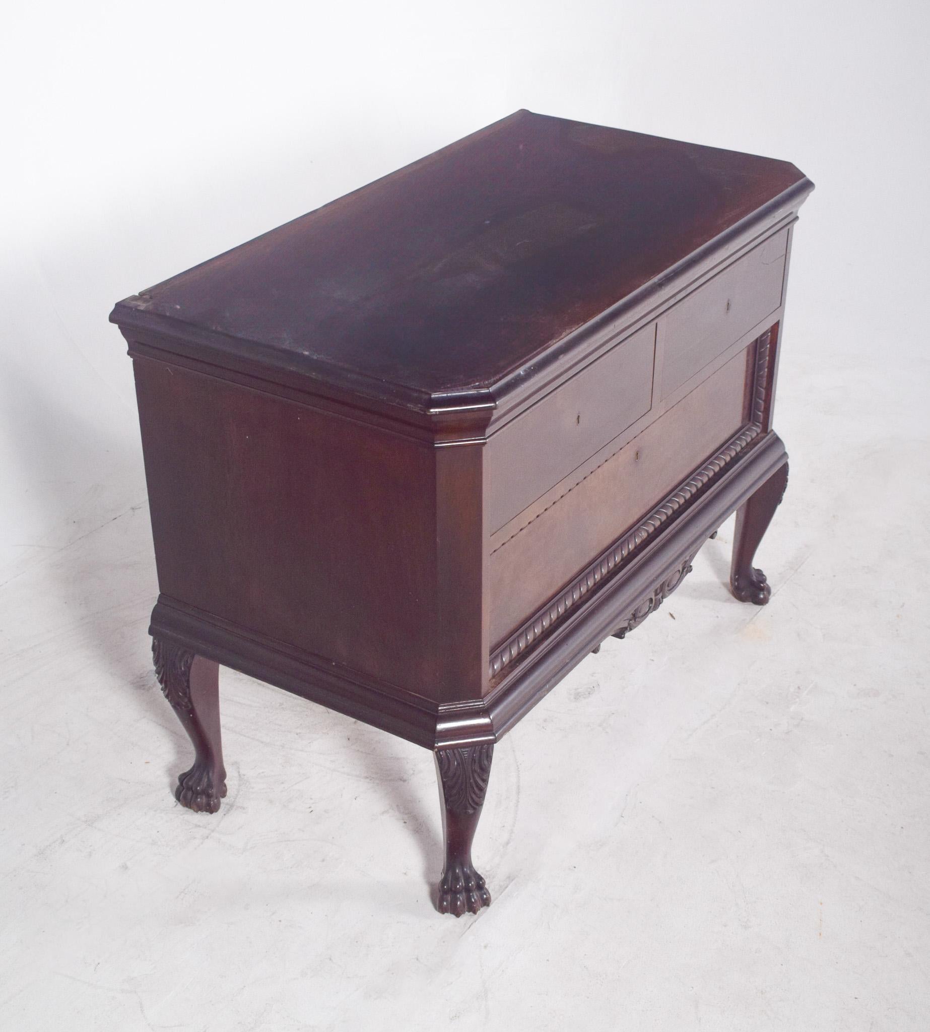 Antique Portuguese Half Chest of Drawers For Sale 1
