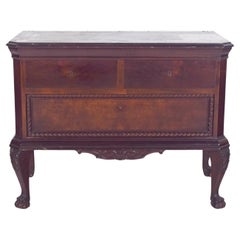 Antique Portuguese Half Chest of Drawers