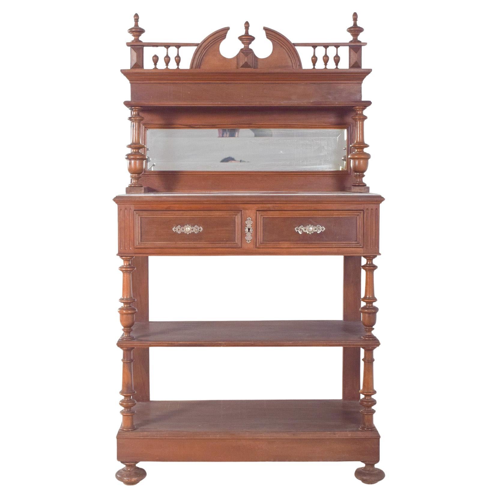 Ancien cabinet de sculpture portugais de style Henry II