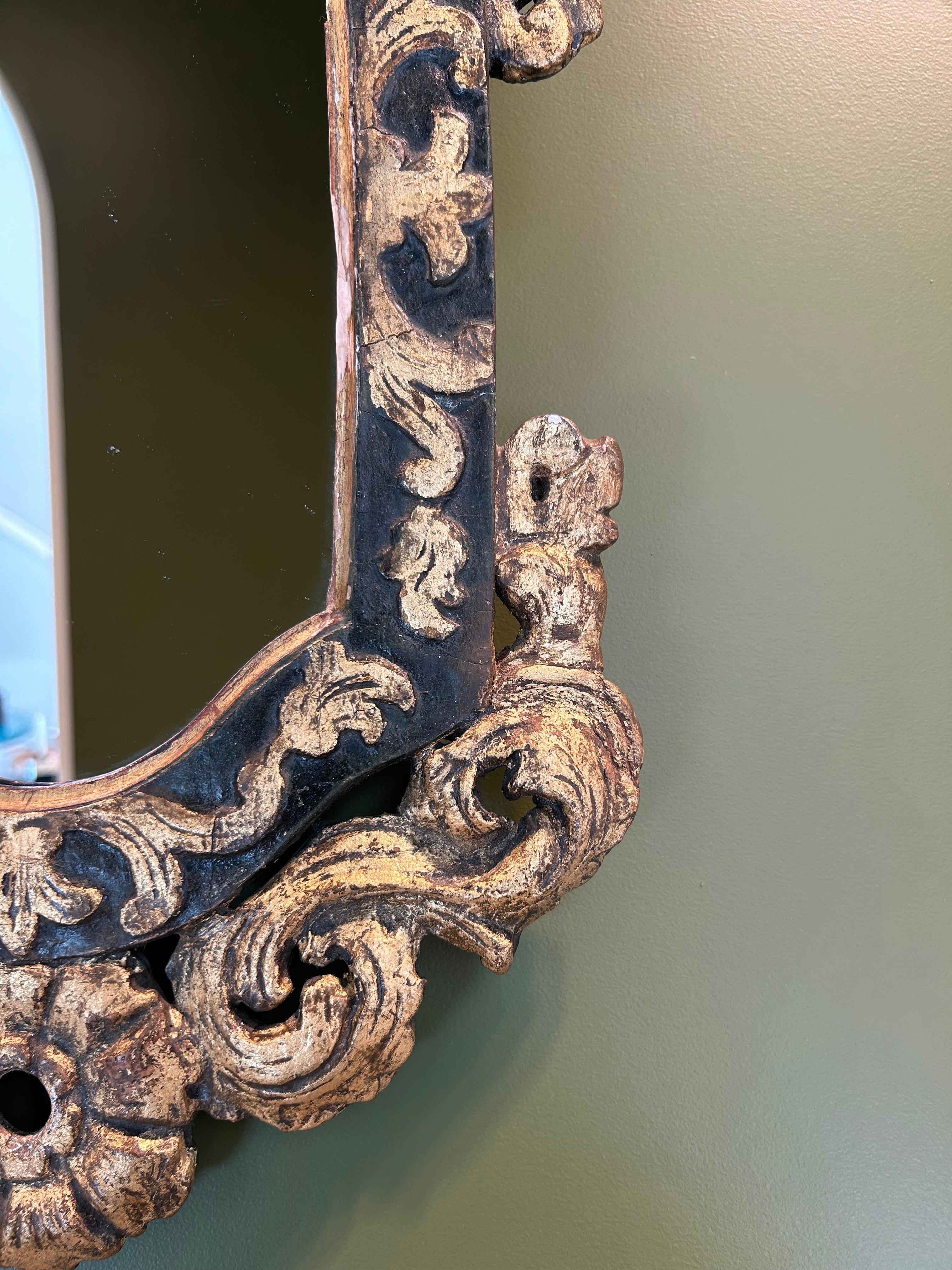 Specchio Antique Mirror portoghese, XIX secolo in vendita