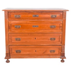 Antique Portuguese Pine Chest of Drawers