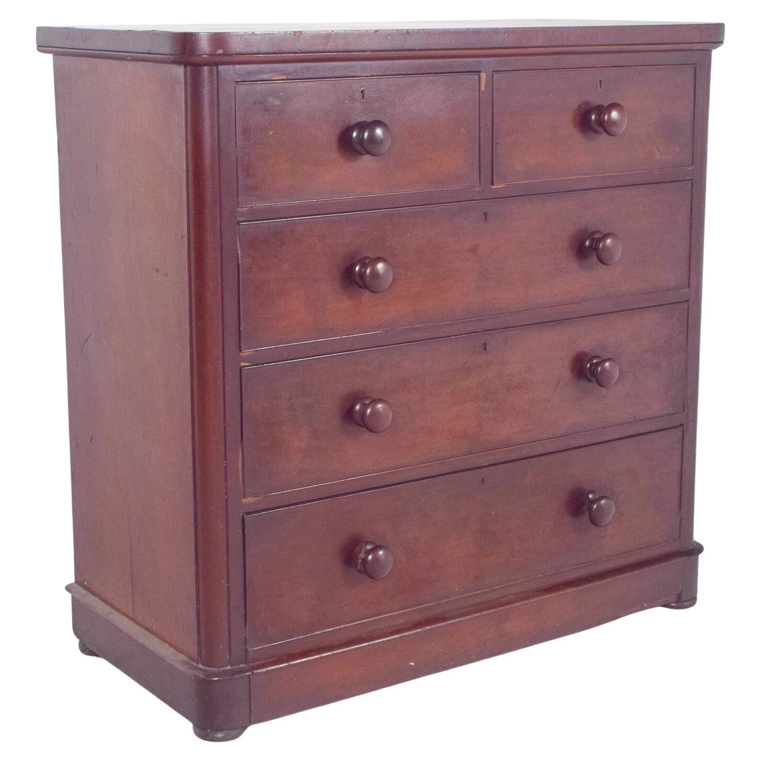 Antique Portuguese Romantic Chest of Drawers