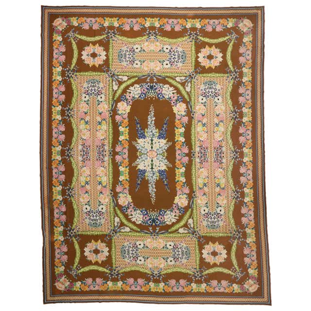 17th Century Arraiolos Portuguese Needlepoint Fragment Rug at 1stDibs ...
